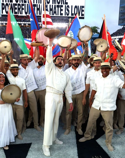 Bad Bunny en la Super Bowl Bad Bunny en la Super Bowl