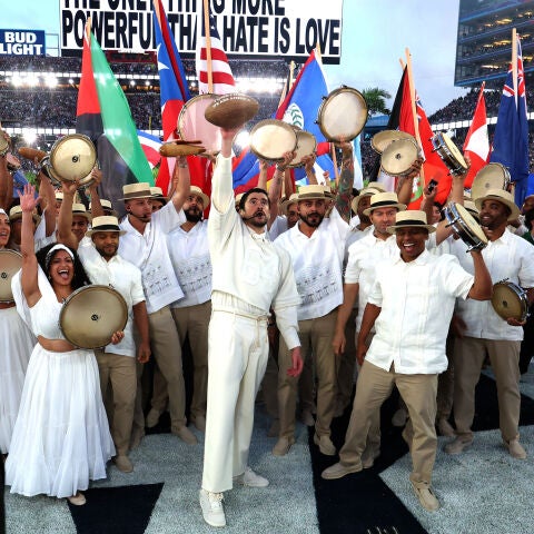 Bad Bunny en la Super Bowl