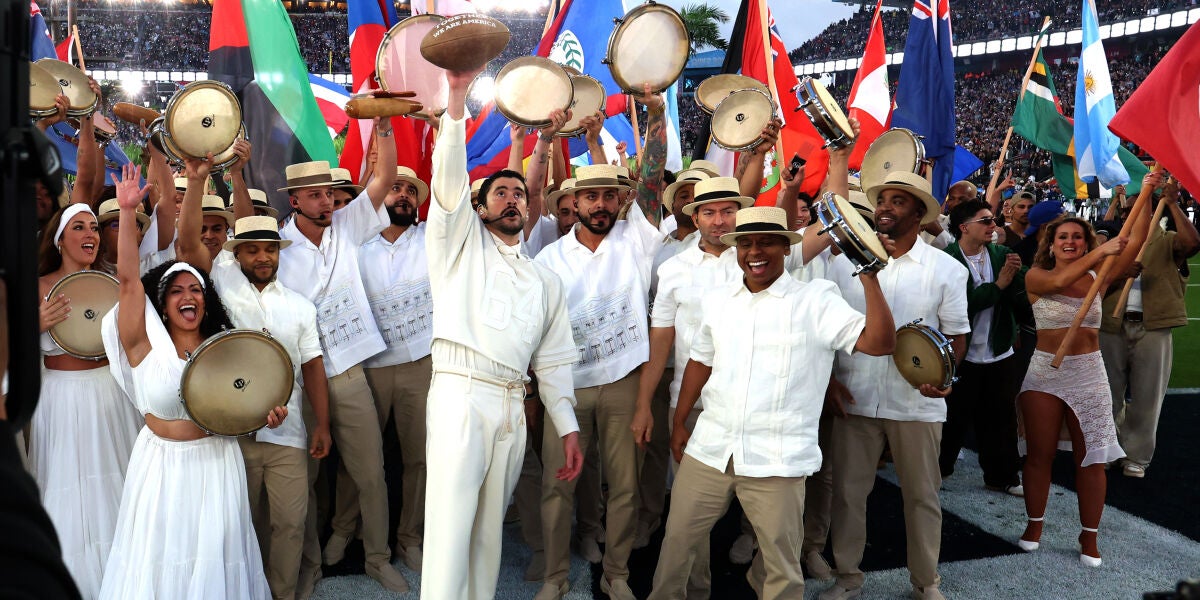 Bad Bunny en la Super Bowl