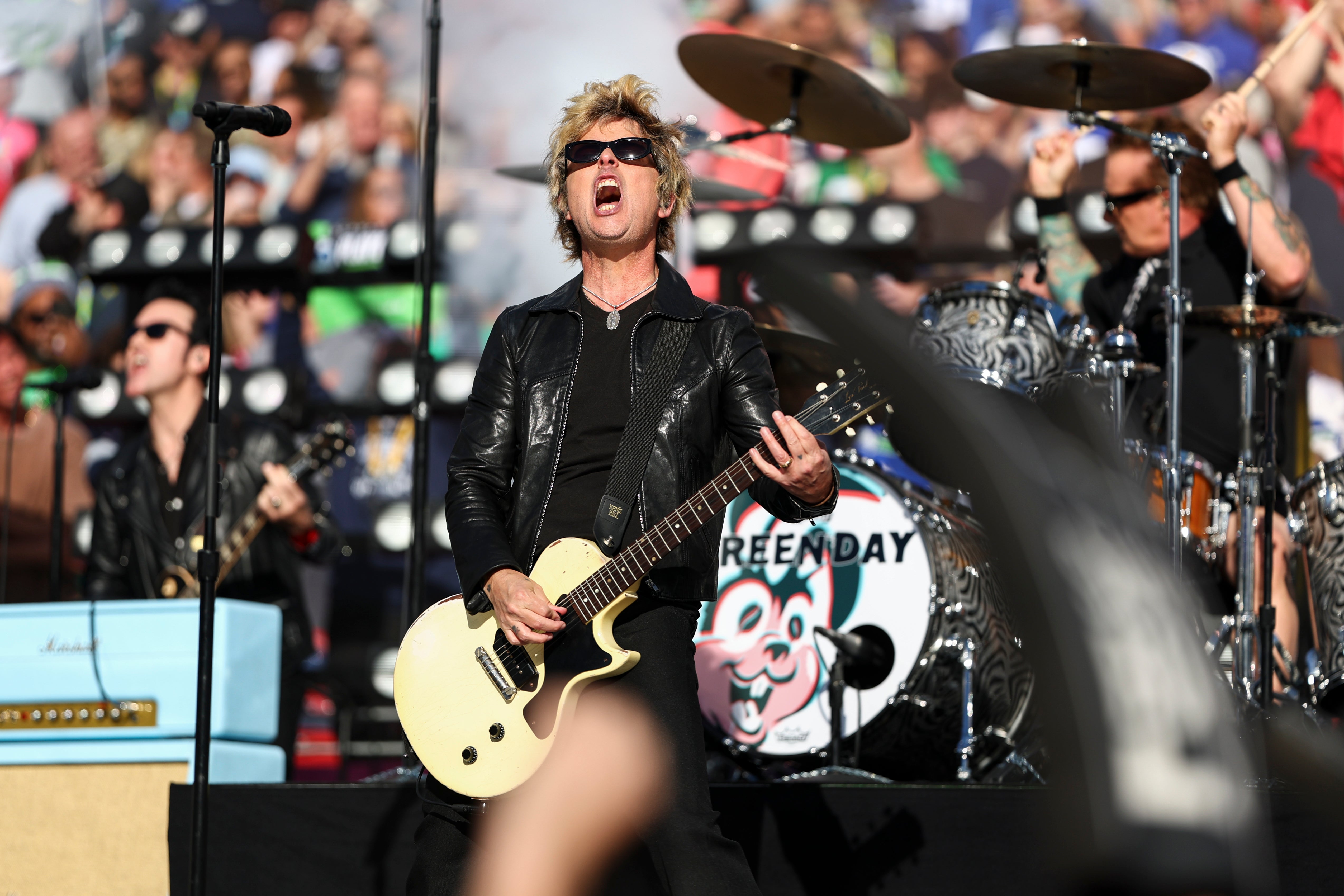 Green Day en la Super Bowl Green Day en la Super Bowl