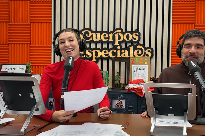 Eva Soriano y Nacho García en Cuerpos especiales Eva Soriano y Nacho García en Cuerpos especiales