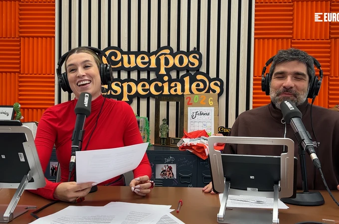 Eva Soriano y Nacho García en Cuerpos especiales Eva Soriano y Nacho García en Cuerpos especiales