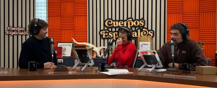 Juan D&aacute;vila con Eva Soriano y Nacho Garc&iacute;a en Cuerpos especiales