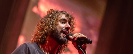 Mikel Izal actuando en Madrid