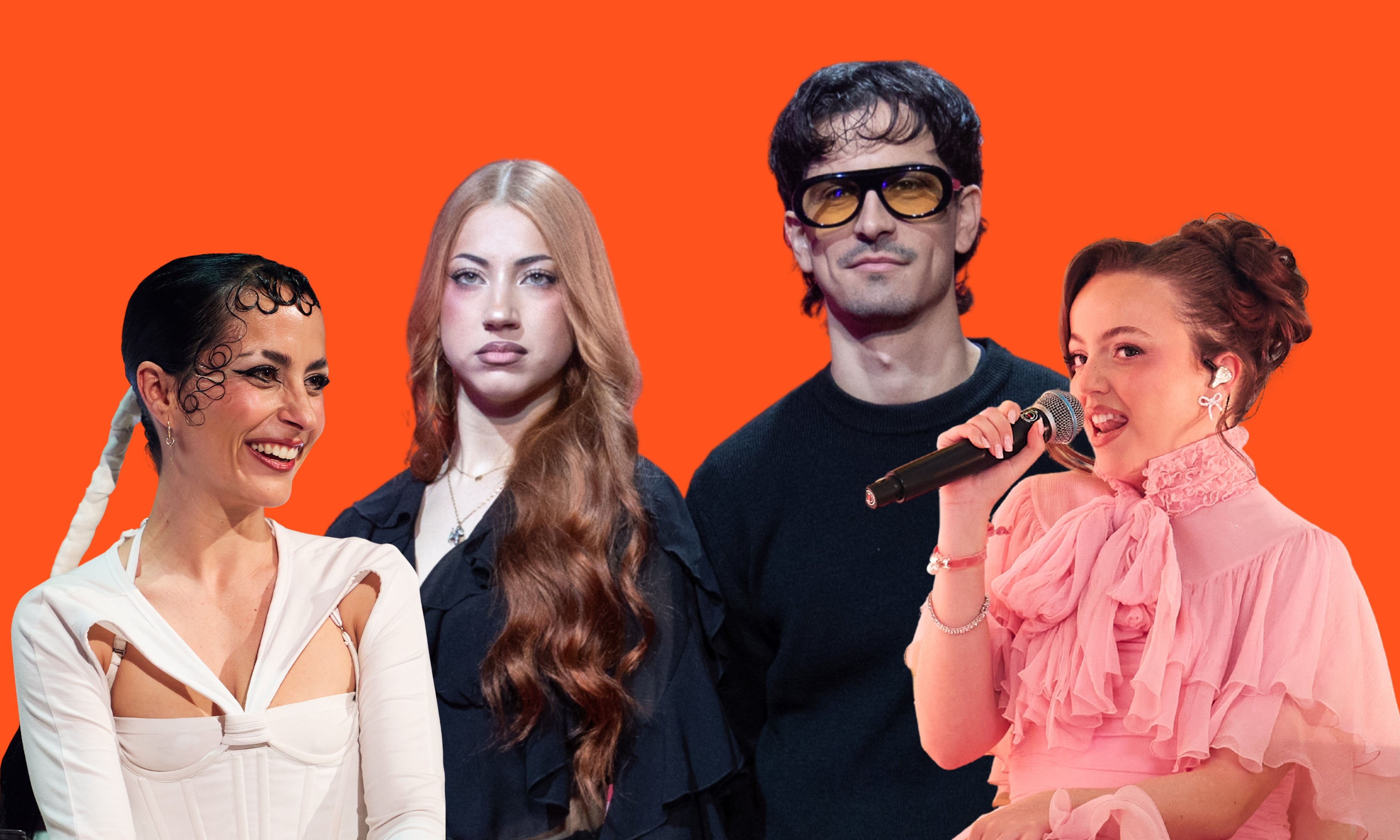 Rosalinda Galán, LUCYCALYS, Tony Grox y ASHA Rosalinda Galán, LUCYCALYS, Tony Grox y ASHA