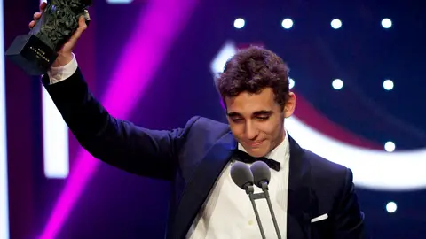 Miguel Herrán en los Goya 2016 Miguel Herrán en los Goya 2016