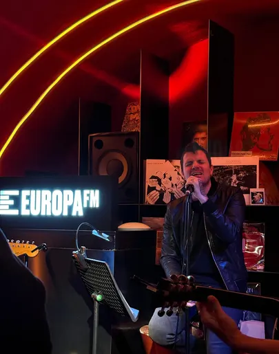 Dani Martín en Local de Ensayo Europa FM Dani Martín en Local de Ensayo Europa FM