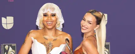Bad Gyal y Tokischa en los Premios Lo Nuestro 2025 Bad Gyal y Tokischa en los Premios Lo Nuestro 2025