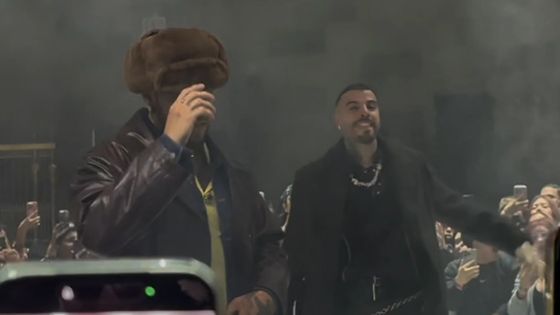 Jhayco y Rauw Alejandro en la ROSITA Premiere en Caverna Party (Nueva York) Jhayco y Rauw Alejandro en la ROSITA Premiere en Caverna Party (Nueva York)