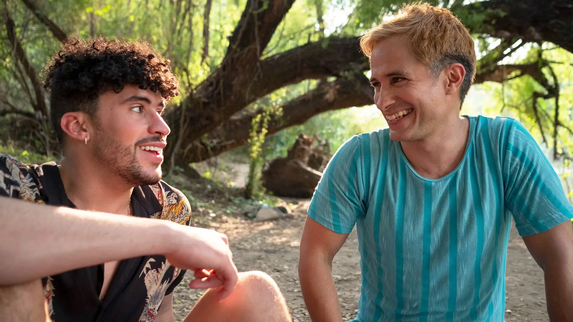 Bad Bunny y Gael García en 'Cassandro' Bad Bunny y Gael García en 'Cassandro'