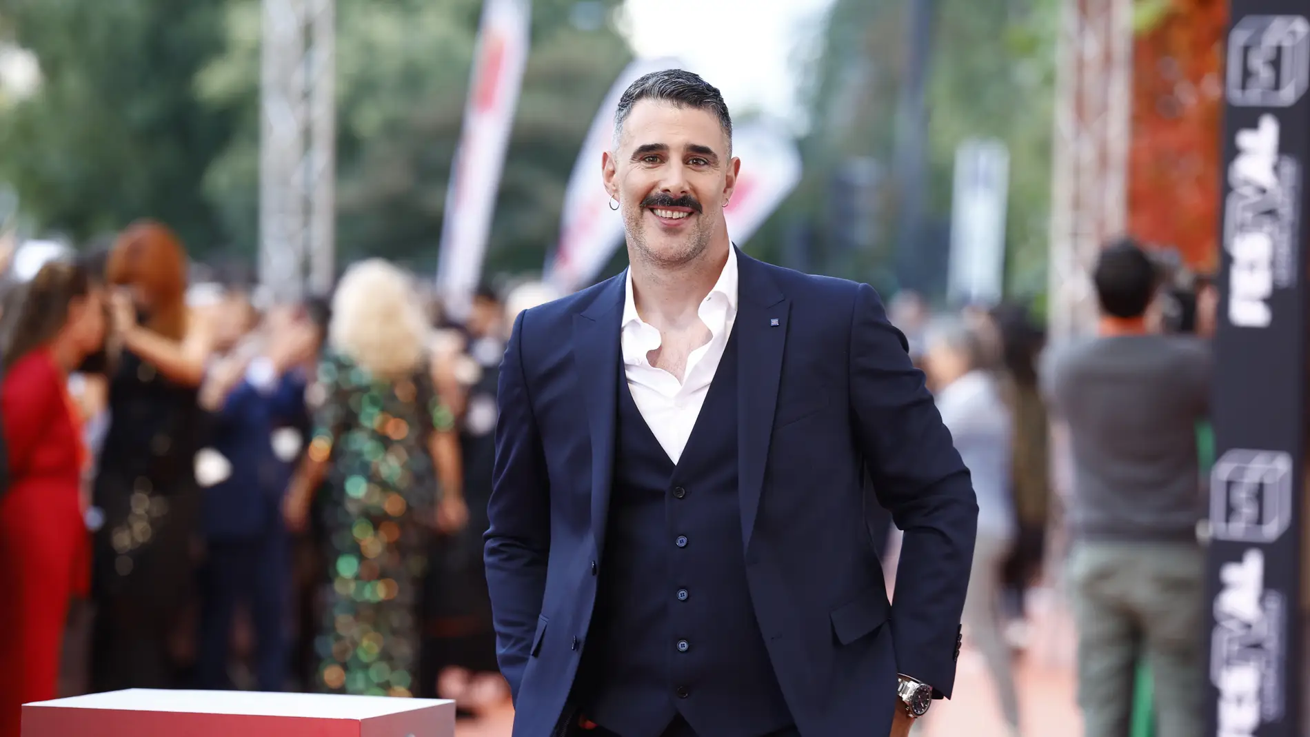 David Amor en una premier David Amor en una premier