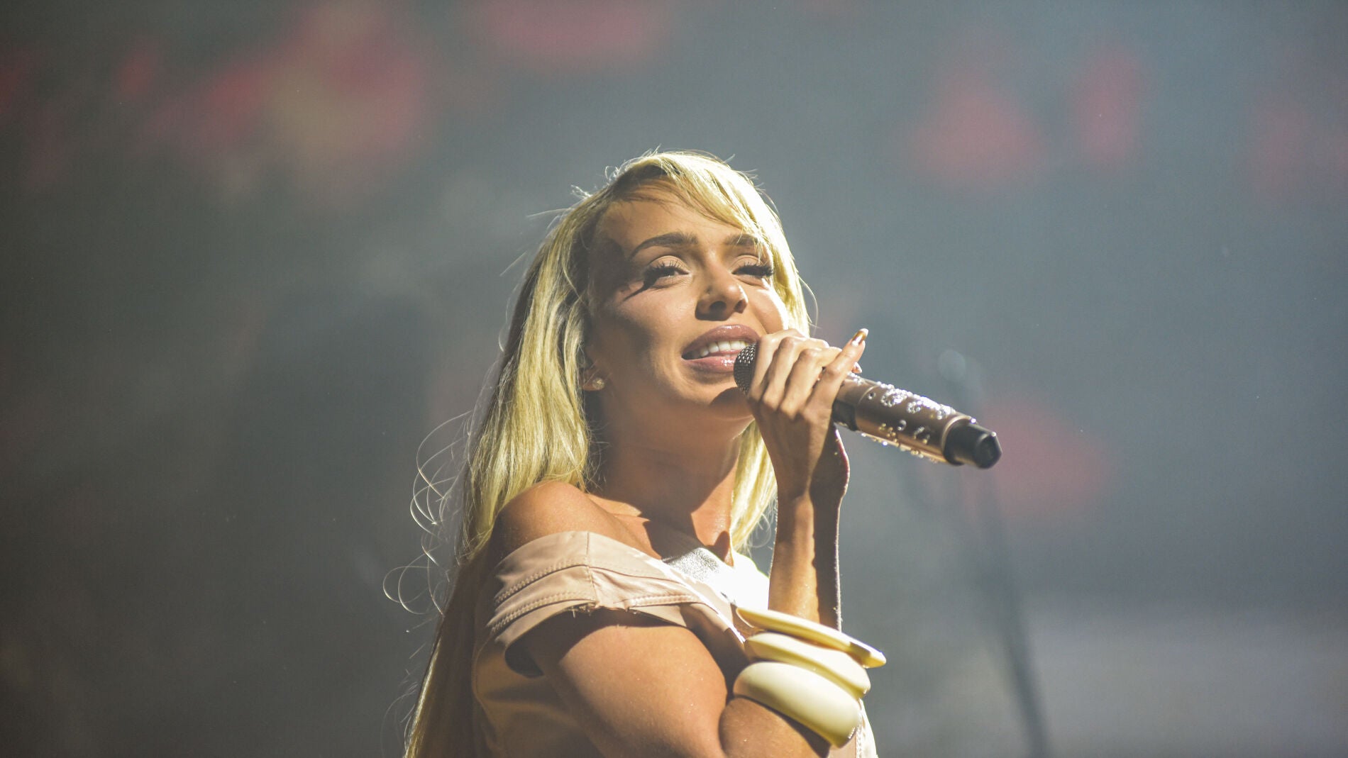 Bad Gyal, en el Concierto-Manifest x Palestina de enero de 2026.