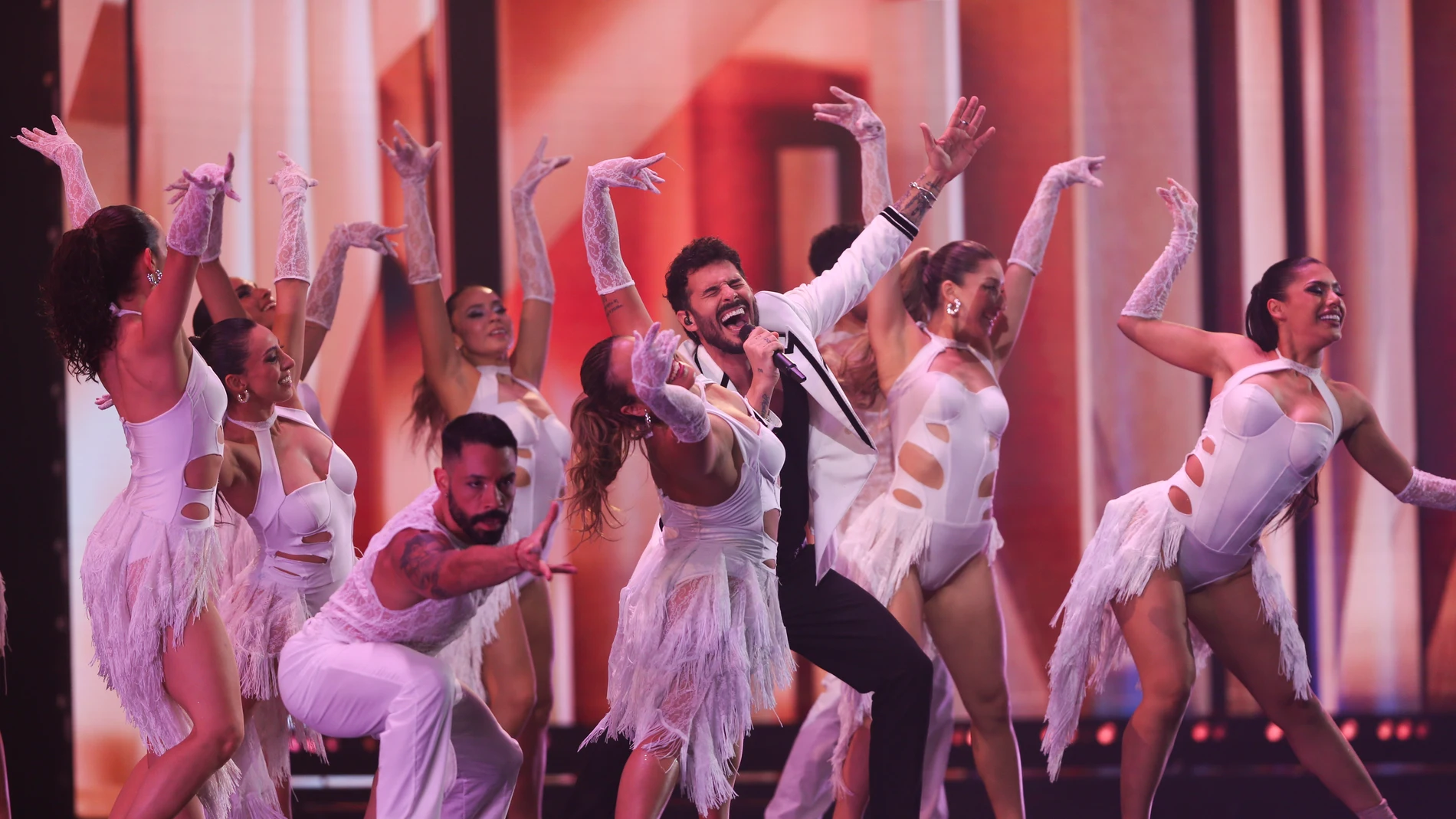 Antoñito Molina durante su segunda noche en el Viña del Mar 2026 Antoñito Molina durante su segunda noche en el Viña del Mar 2026