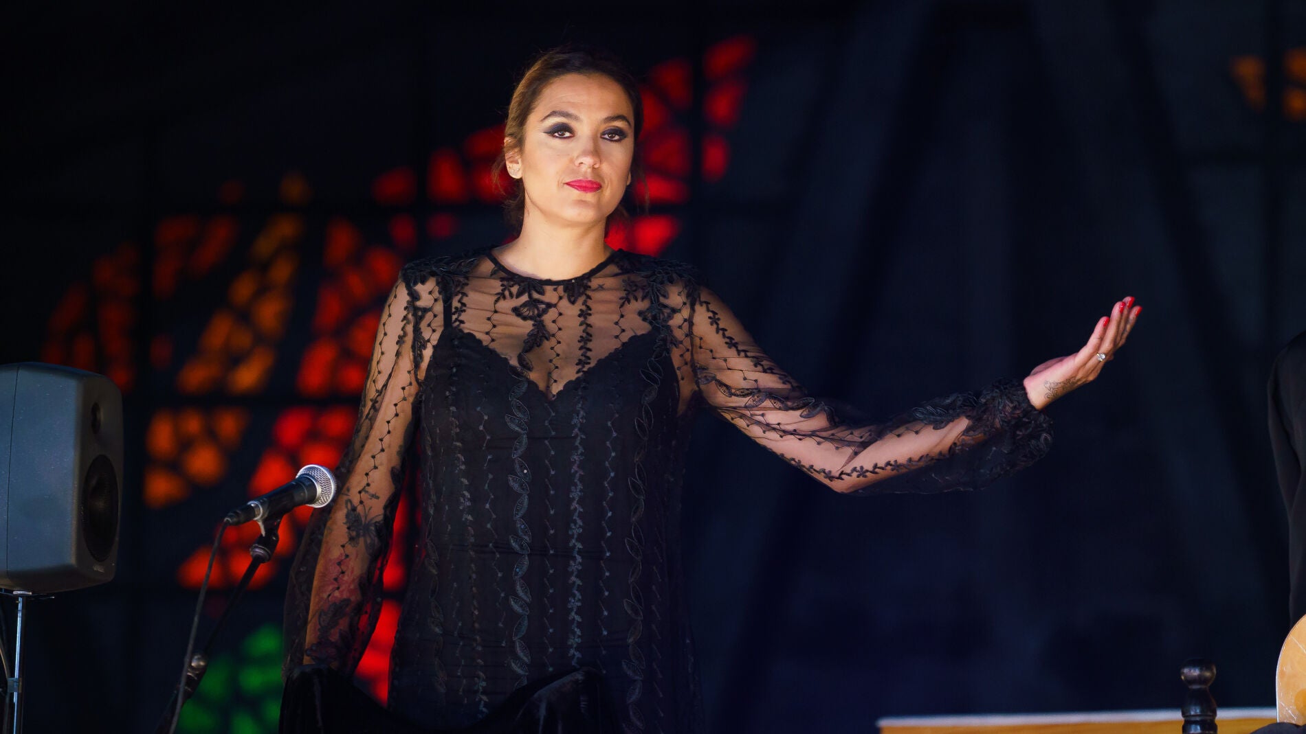 La cantante sevillana Alba Molina en diciembre de 2021