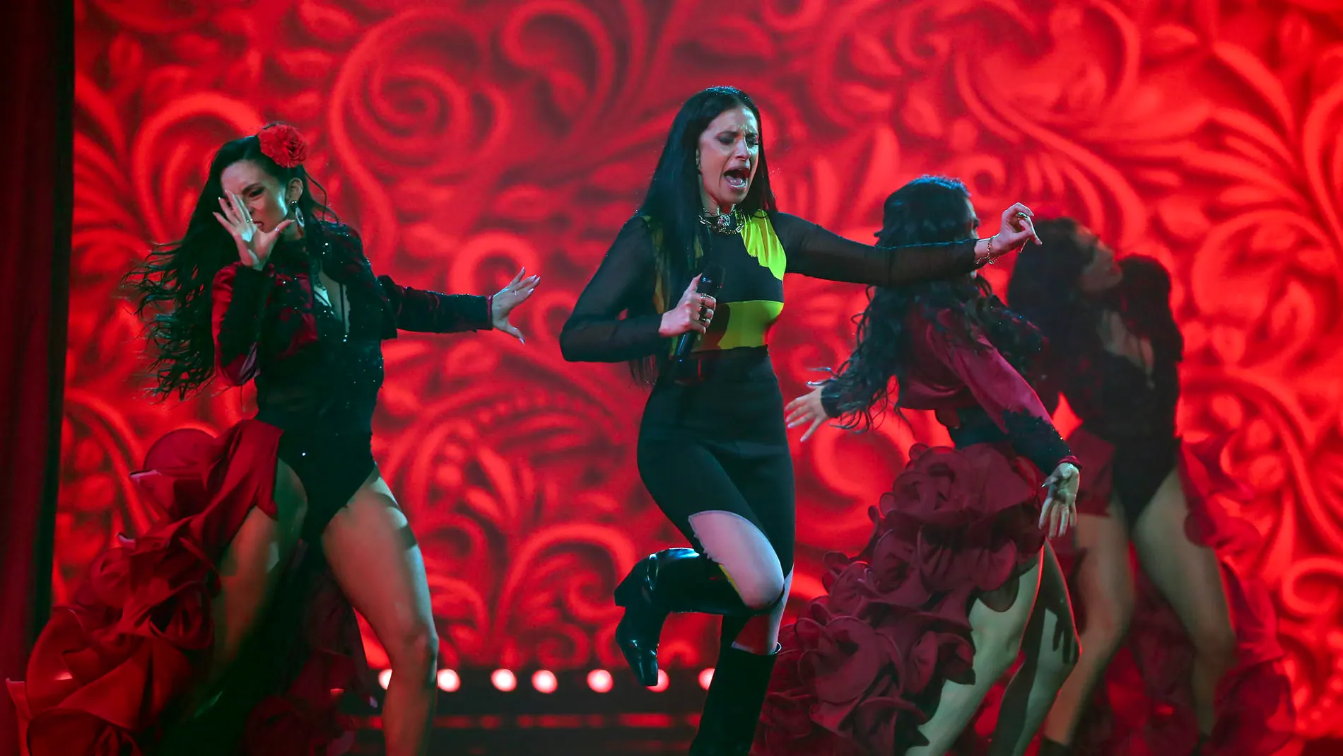 María Peláe actuando en el Festival Viña del Mar 2026 María Peláe actuando en el Festival Viña del Mar 2026