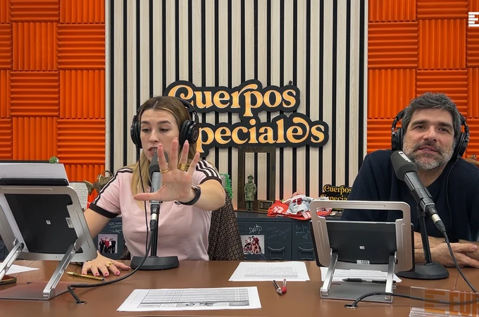 Eva Soriano y Nacho García en 'Cuerpos especiales' Eva Soriano y Nacho García en 'Cuerpos especiales'