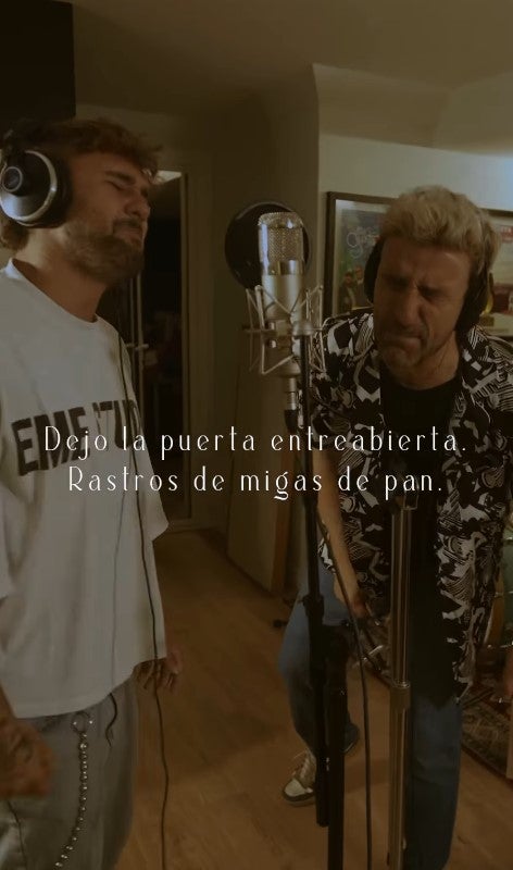 Dani Fernández y Funambulista, en el vídeo adelanto de 'La última canción' Dani Fernández y Funambulista, en el vídeo adelanto de 'La última canción'