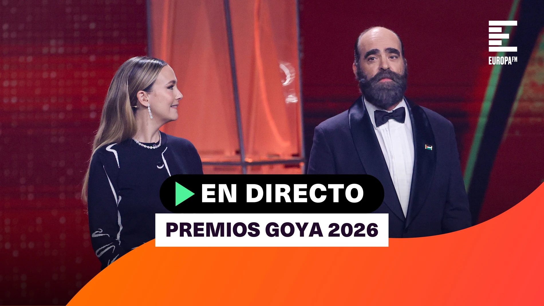 Rigoberta Bandini y Luis Tosar en los Premios Goya 2026 Rigoberta Bandini y Luis Tosar en los Premios Goya 2026