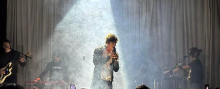 Guitarricadelafuente, durante el concierto de la gira 'Spanish Leather' en Nueva York.