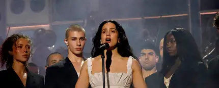 Rosalía actuando en los BRIT Awards 2026 Rosalía actuando en los BRIT Awards 2026