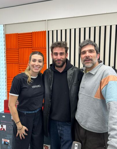 Fernando Guallar con Eva Soriano y Nacho García en 'Cuerpos especiales'