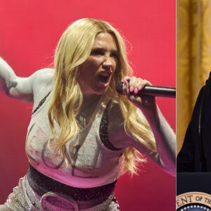 Kesha se enfrenta a Trump por el uso de su música: Kesha se enfrenta a Trump por el uso de su música: