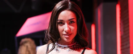 María Becerra en una premier María Becerra en una premier