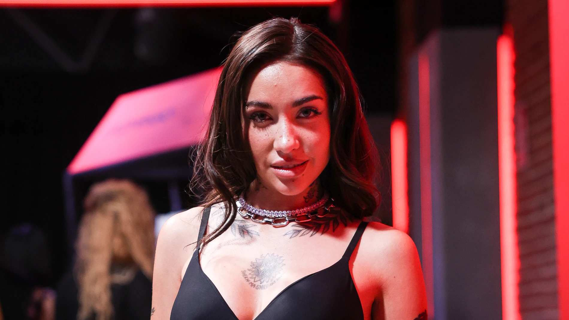 María Becerra en una premier María Becerra en una premier