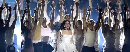 Rosalía interpretando Berghain en los BRIT Awards 2026 Rosalía interpretando Berghain en los BRIT Awards 2026