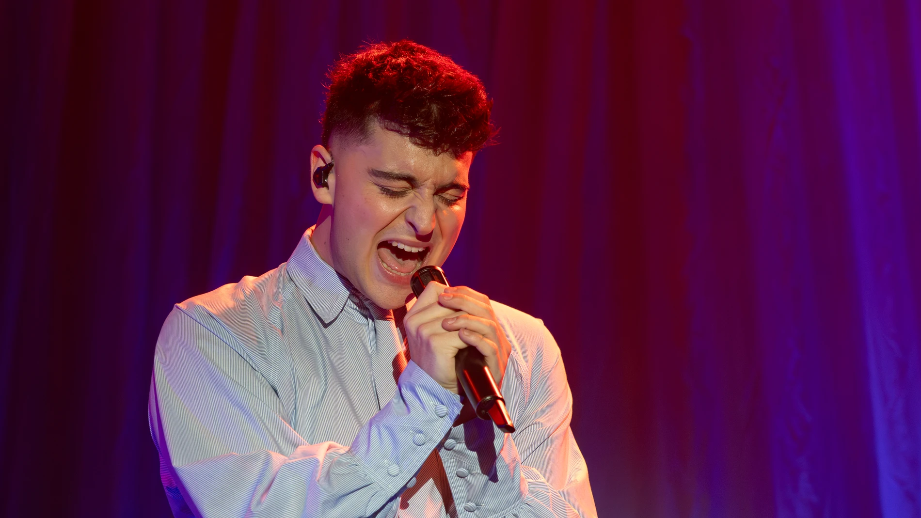 Juanjo Bona actuando en Zaragoza en 2026 Juanjo Bona actuando en Zaragoza en 2026