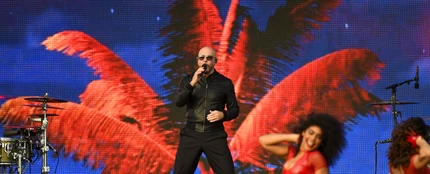 Pitbull en concierto Pitbull en concierto