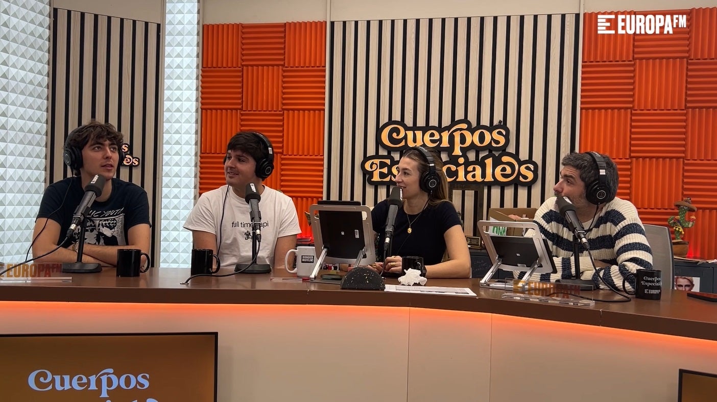 Bad Gyal con Eva Soriano y Nacho García. Bad Gyal con Eva Soriano y Nacho García.