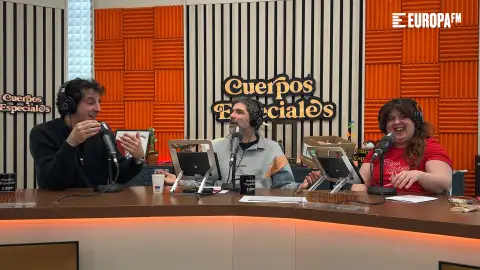 Guillermo Ortega con Nacho García y Lalachus en 'Cuerpos especiales' Guillermo Ortega con Nacho García y Lalachus en 'Cuerpos especiales'