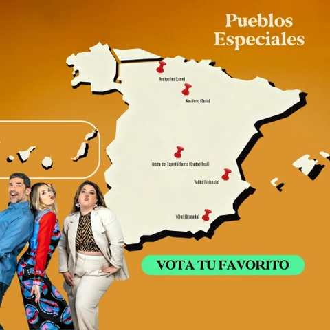 Vota por tu favorito en la nueva encuesta de 'Pueblos especiales' Vota por tu favorito en la nueva encuesta de 'Pueblos especiales'