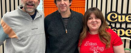 Guillermo Ortega con Nacho Garc&iacute;a y Lalachus en Cuerpos especiales