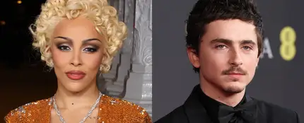 Doja Cat y Timothée Chalamet en premiers Doja Cat y Timothée Chalamet en premiers
