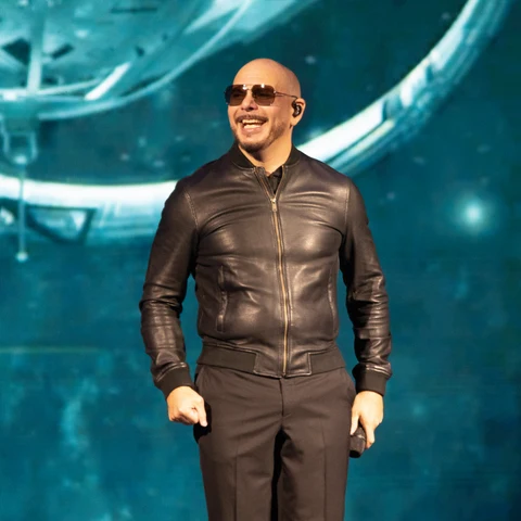 Pitbull en concierto Pitbull en concierto