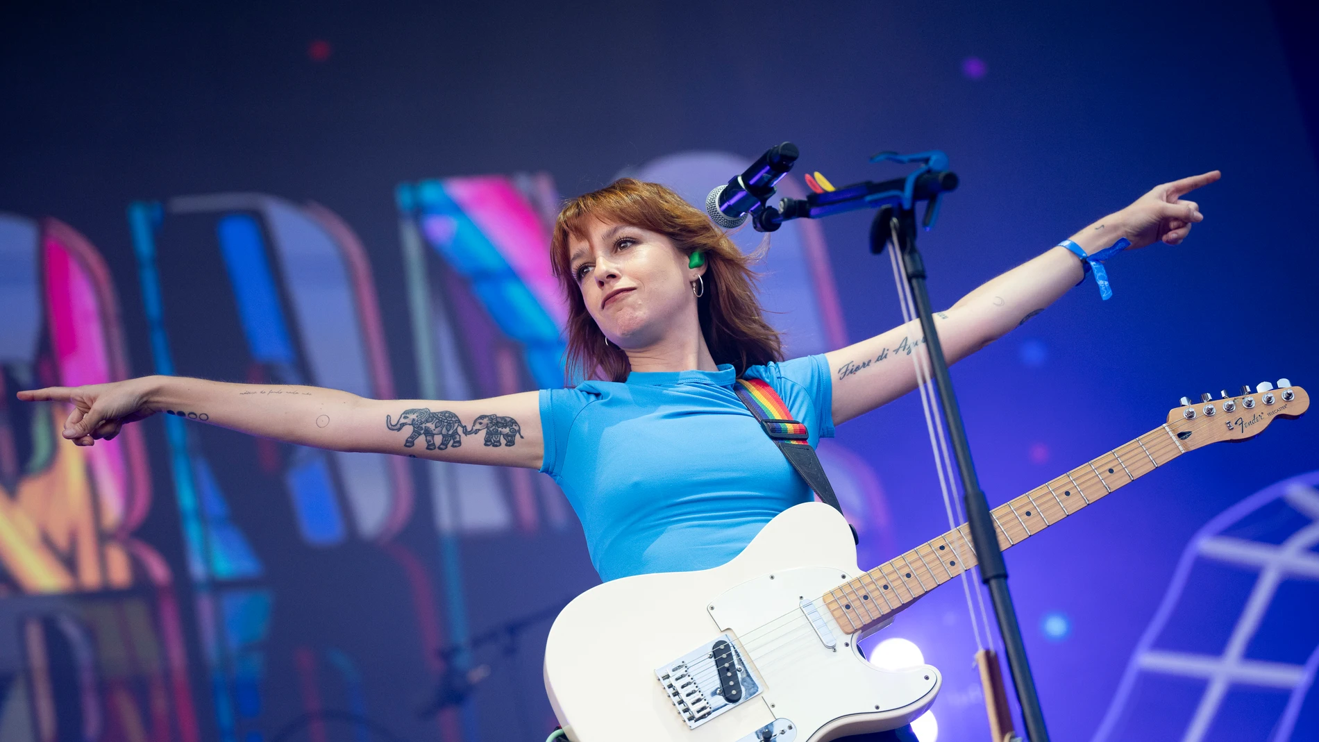 Ginebras actuando en el Sonorama Ribera Festival Ginebras actuando en el Sonorama Ribera Festival