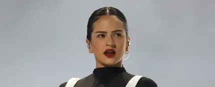 Rosalía actuando en el Lollapalooza en 2023 Rosalía actuando en el Lollapalooza en 2023