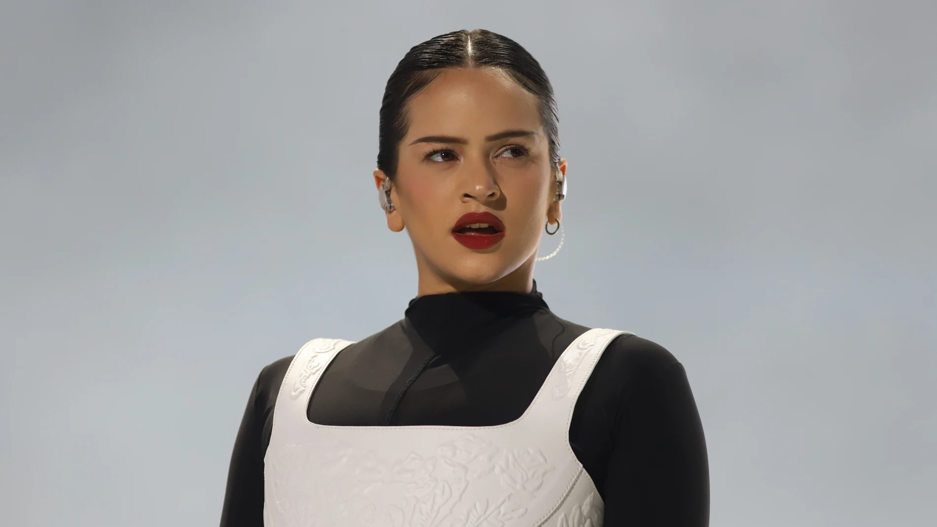 Rosalía actuando en el Lollapalooza en 2023 Rosalía actuando en el Lollapalooza en 2023