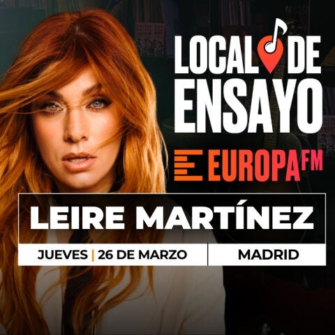 Leire Martínez, nueva artista en el Local de Ensayo Europa FM