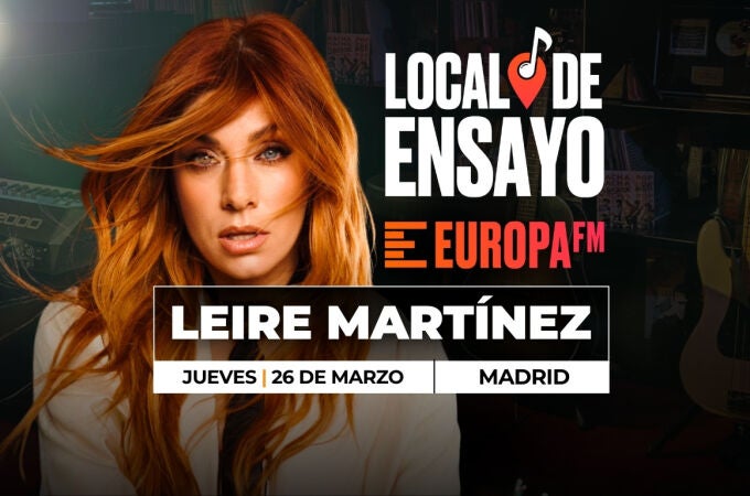 Leire Martínez, nueva artista en el Local de Ensayo Europa FM