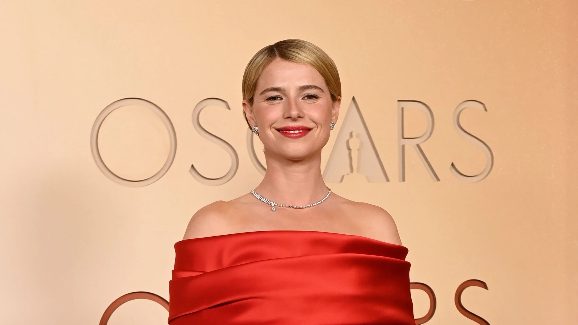 Jessie Buckley en la alfombra roja de los Premios Oscar 2026 Jessie Buckley en la alfombra roja de los Premios Oscar 2026