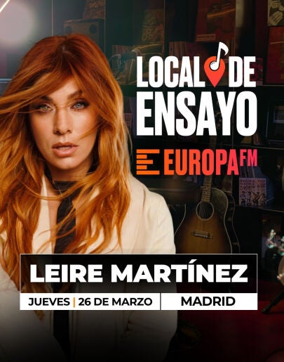 Leire Martínez Local de Ensayo Europa FM