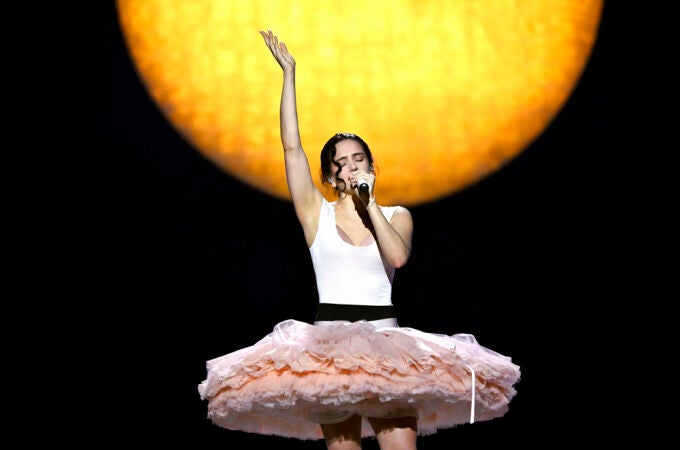 Rosalía en el 'LUX TOUR'