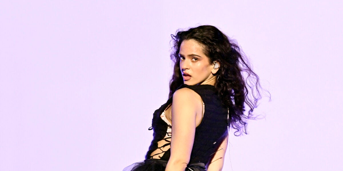 Rosal&iacute;a en concierto en Lyon con 'LUX TOUR'