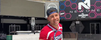 Quevedo en el avance de 'Scandic' Quevedo en el avance de 'Scandic'