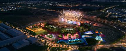 Recreaci&oacute;n del Estadio Shakira