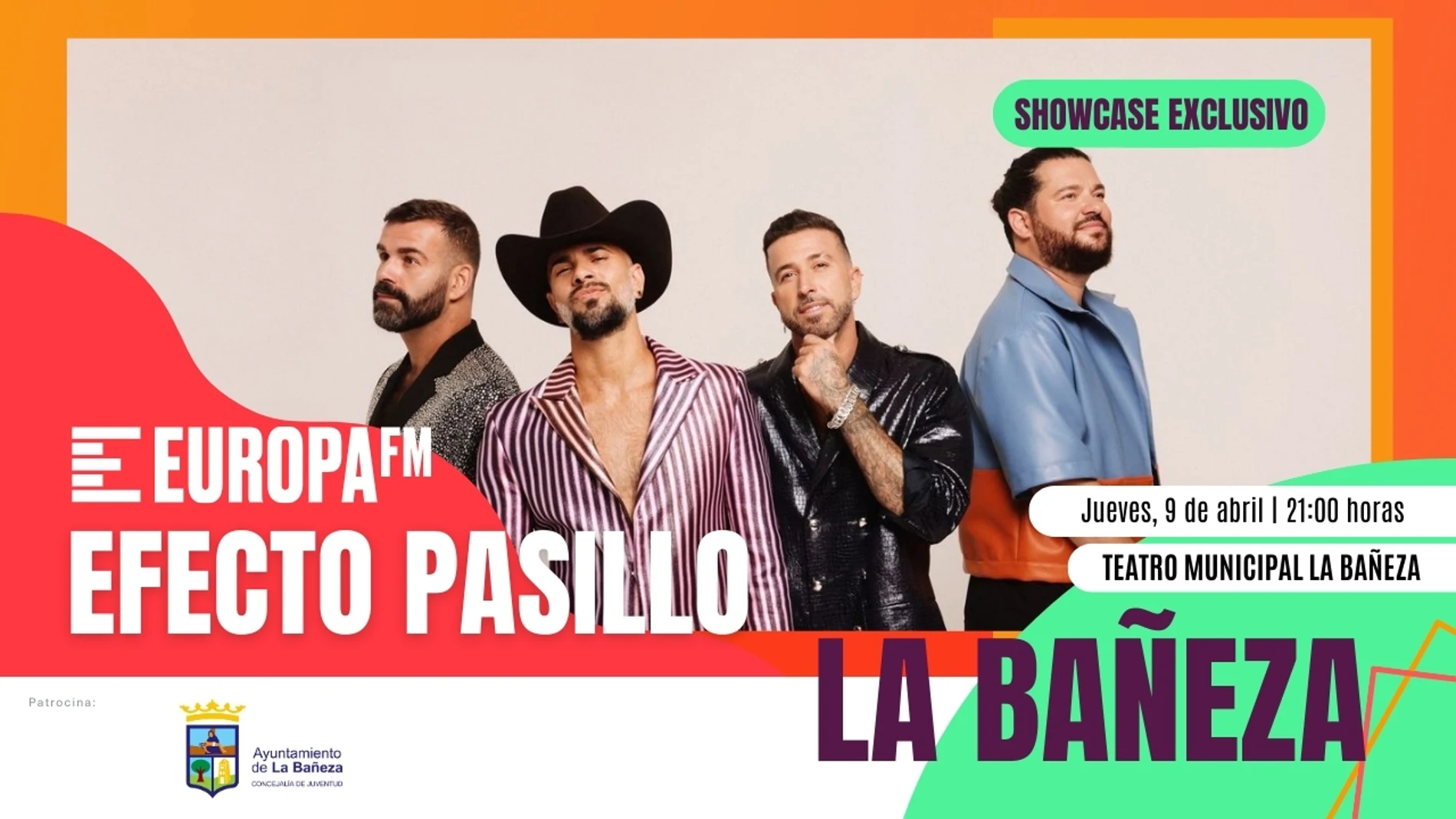 Apúntate al showcase exclusivo de Efecto Pasillo en La Bañeza (León) Apúntate al showcase exclusivo de Efecto Pasillo en La Bañeza (León)