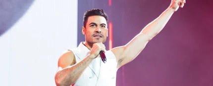 Carlos Rivera en el Movistar Arena de Madrid en 2023 Carlos Rivera en el Movistar Arena de Madrid en 2023